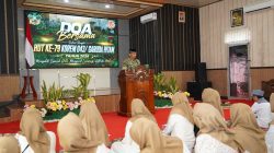 Maulid Nabi dan HUT Ke-79, Korem 043/Gatam Perkuat Semangat Pengabdian Bersama Rakyat