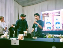 Gubernur Mirza Saksikan Adu Racik Barista Terbaik Lampung di Grand Final Fun Battle Coffee Festival Krakatau XXXV