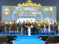 Launching Jersey Bhayangkara Presisi Lampung FC, Bidik Tiga Besar dan Jadi Perekat Masyarakat