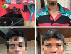 Polda Lampung Berhasil Bongkar Home Industry Pil Ekstasi di Natar, Lima Orang Diamankan