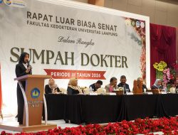 Pemprov Lampung Perkuat SDM Kesehatan, Dorong Dokter Baru Unila Ambil Peran dalam Pembangunan Daerah