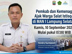Ikhtiar Turun Hujan, Pemkab Dan Kemenag Ajak Warga Salat Istisqa Digelar di MAN 1 Lampung Selatan
