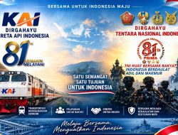 Half Marathon HUT KAI dan TNI Digelar di Tugu Adipura, Ajak Warga Lampung Satukan Langkah