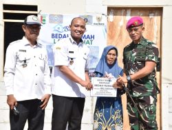 Prajurit Marinir Hadir untuk Rakyat, Danyonif 9 Resmikan Bantuan Rumah Layak dan Sehat