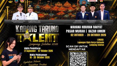 Total Hadiah Puluhan Juta Menanti, Pendaftaran Karang Taruna Got Talent 2026 Masih Dibuka bagi Talenta Muda Lampung Selatan