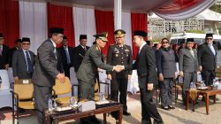 Semangat Pancasila Bergema di Lampung, Danrem Hadiri Upacara Provinsi, Kasrem Jadi Irup di Makorem