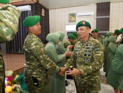 Danrem 043/Gatam Tekankan Integritas dan Keteladanan di Balik Kenaikan Pangkat