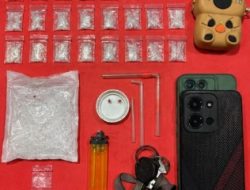 Nyambi Jual Sabu, Dua Buruh Diciduk Polisi di Bandar Lampung, 11 Gram Disita