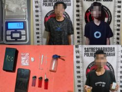 Sabu 1,31 Gram Disita, Polres Way Kanan Amankan Dua Tersangka dan Satu ABH