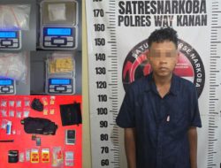 Jaringan Narkoba di Gedung Batin Dibongkar Polisi, Sabu 140,90 Gram dan 40 Ekstasi Diamankan