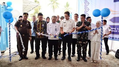 Senyum Anak-anak Sragi Sambut MBG, SPPG Bandar Agung Diharapkan Gerakkan Ekonomi Desa