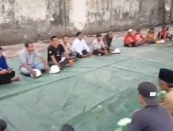 Doa Bersama di Lokasi Pembangunan RPHU Garuntang, Berharap Pekerjaan Berjalan Lancar dan Penuh Berkah