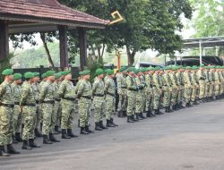 Panglima TNI Tegas: Jauhi Judi Online dan Narkoba, Korem 043/Gatam Perkuat Disiplin Prajurit