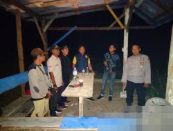 Polisi Cek Ronda Malam, Bangun Kesadaran Warga Jaga Keamanan di Way Tuba