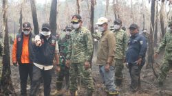 Tinjau Karhutla Way Kambas, Kasrem 043/Gatam Dampingi Kepala BNPB Kawal Keselamatan Ekosistem