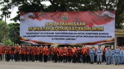 Apel Kebangsaan Kodam XXI/Radin Inten: Kasrem 043/Gatam Tekankan Sinergi Jaga Kondusivitas Lampung