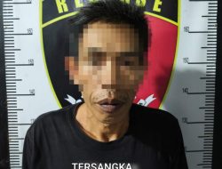 Polsek Gunung Labuhan Bekuk Pria Paruh Baya Terkait Kasus Penggelapan Sepeda Motor