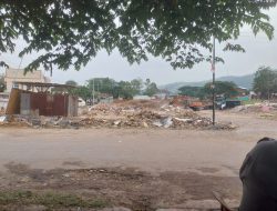 Pembangunan RPHU Garuntang Dipercepat, Satlinmas Turun Kawal Proses Pembangunan