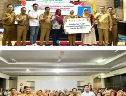 OJK DAN TPAKD LAMPUNG TIMUR TINGKATKAN LITERASI DAN INKLUSI  KEUANGAN MELALUI PEMBUKAAN 1.364 POLIS ASURANSI  BAGI KADER POSYANDU