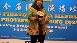 Wali Kota Eva Dwiana Buka Lomba Pidato Bahasa Mandarin se-Provinsi Lampung 2025: Dorong Semangat Belajar dan Prestasi Generasi Muda