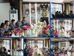 Audiensi Wali Kota Bandar Lampung dan Danbrigif 4 Marinir Dorong Kemajuan Pembangunan Kota