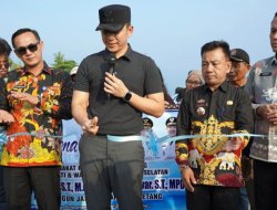 Jalan Lubuk Dalam–Way Urang Dibuka, Bupati Egi Resmikan Dan Dorong Akses dan Ekonomi Warga Kalianda