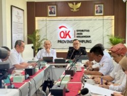OJK BERSAMA PEMPROV LAMPUNG JALANI PEMBAHASAN STRATEGIS OBLIGASI/SUKUK DAERAH SERTA INTEGRASI PROGRAM ‘DESAKU MAJU AGRIFUTURE