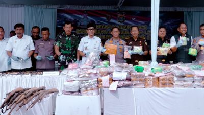 Pemprov Lampung Dukung Penuh Pemberantasan Narkotika, Perkuat Sinergi Jaga Keamanan Lampung
