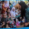 Ketua TP PKK Lampung Selatan Zita Anjani Beri Perhatian Khusus Anak Berisiko Stunting di Sidomulyo