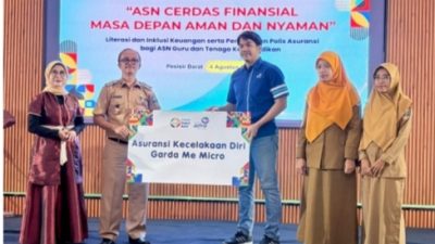 OJK Gandeng Pemkab Pesisir Barat Perluas Inklusi Keuangan, 150 Guru Terima Perlindungan Asuransi Jiwa