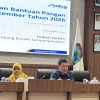 Bantu Penuhi Kebutuhan Pangan Warga, Bulog Lamsel Salurkan Bantuan Beras