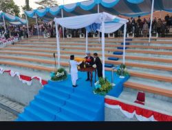 Upacara Penurunan Bendera HUT ke-81 RI di Lampung Selatan Berlangsung Khidmat