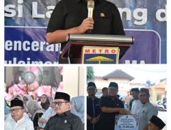 Ketua DPRD Lampung Ajak Warga Metro Perkuat Kebersamaan Lewat Safari Ramadhan