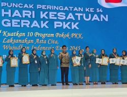 TP PKK Lampung Selatan Raih Penghargaan Nasional Imunisasi Zero Dose, Sukses Capai 99,9 Persen Imunisasi Kejar Anak